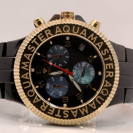 Aqua Master Mens Ceramic Quartz Watch W333 1