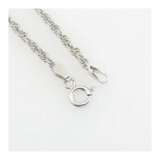 Unisex Italian sterling silver franco box ball wheat popcorn rope fancy chain 3