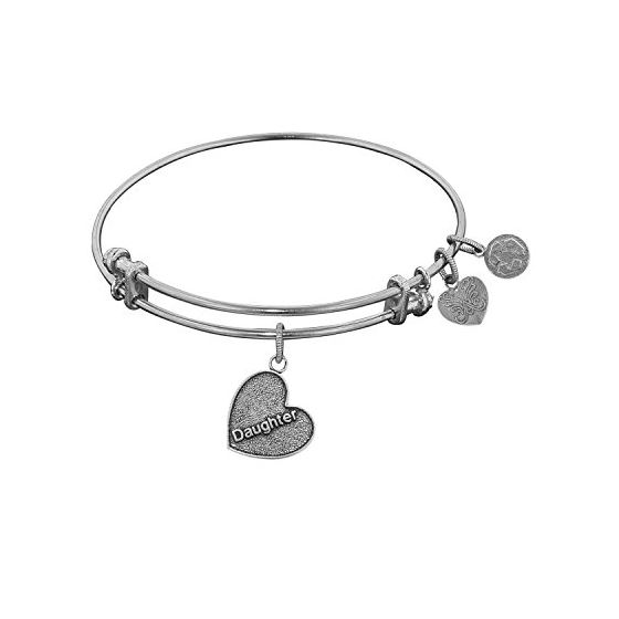 Angelica Ladies Mom and Family Collection Bangle Charm 7.25 Inches (Adjustable) WGEL1005