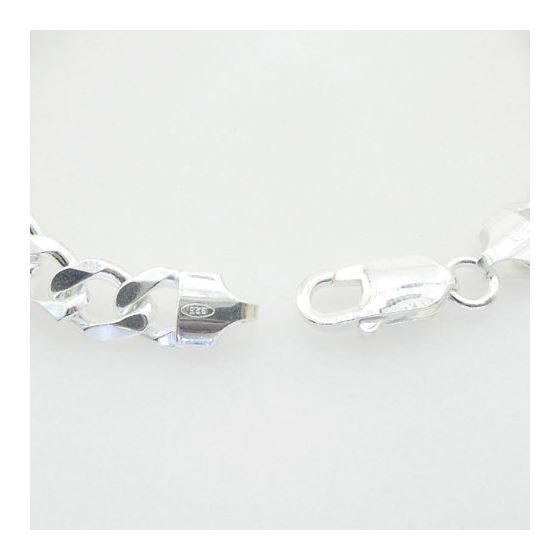 Curb Link ID Bracelet Necklace Length - 7.5 inches Width - 7.5mm 3