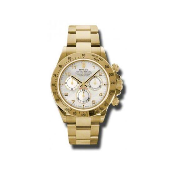 Rolex Watches  Daytona Yellow Gold  Bracelet 116528 ma