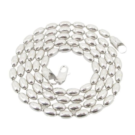 925 Sterling Silver Italian Chain 24 inches long and 4mm wide GSC46 1