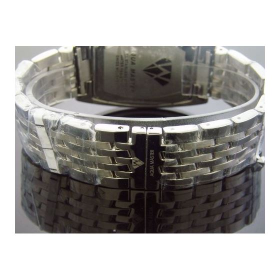 4.00Ct Diamond Black Face Stainless Steel Band W-3