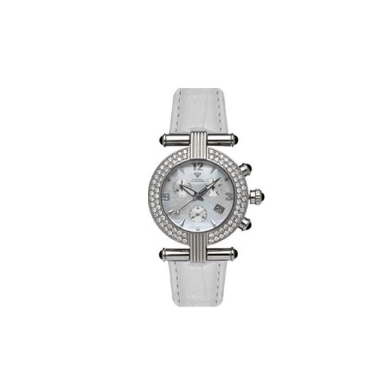 Ladies' Two-Row Big Diamond Watch, 2.80 Ctw-