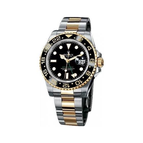 Rolex Oyster Perpetual GMT Master II Mens Watch 116713-BSO