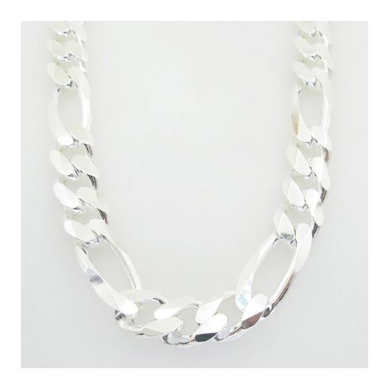 Figaro link chain Necklace Length - 24 inches Width - 11mm 3