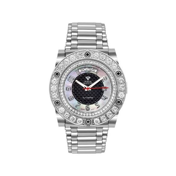 NEW! Men's Magnum Automatic Diamond Watch With