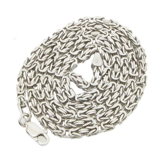 925 Sterling Silver Italian Chain 20 inches long and 3mm wide GSC34 1