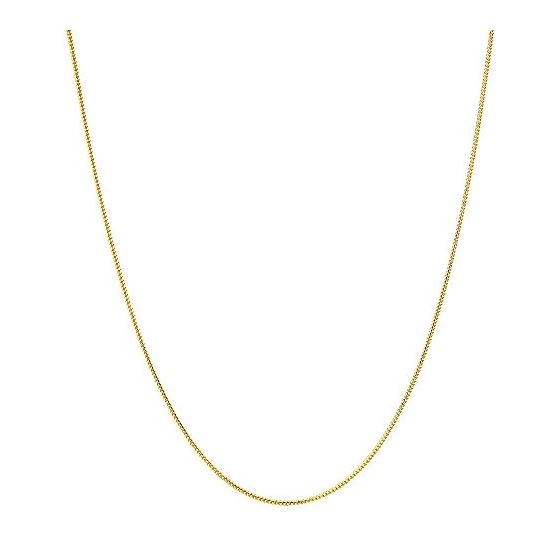 14K Yellow Gold Solid Franco Chain 1.2Mm Wide Ne-3