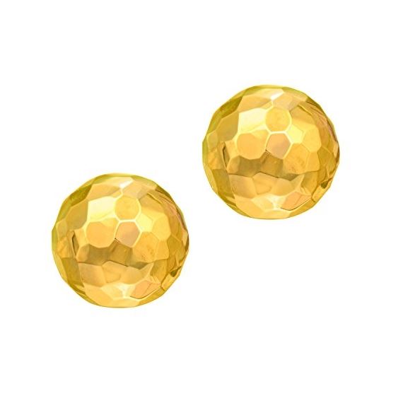 14K Yellow Gold Ladies POST Earrings ER3452