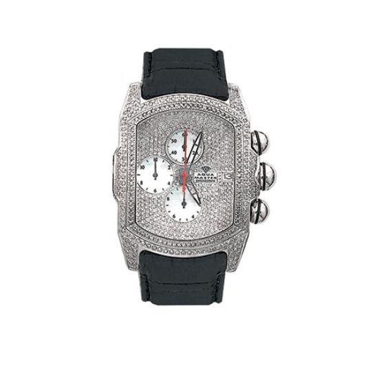 "Aqua Bubble Diamond Watch - Full Diamond Dial