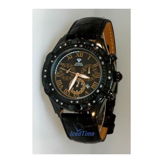 Mens Black Diamond Watch - New 2011 Model