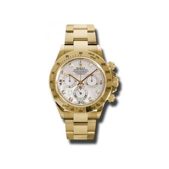 Rolex Watches  Daytona Yellow Gold  Bracelet 116528 md