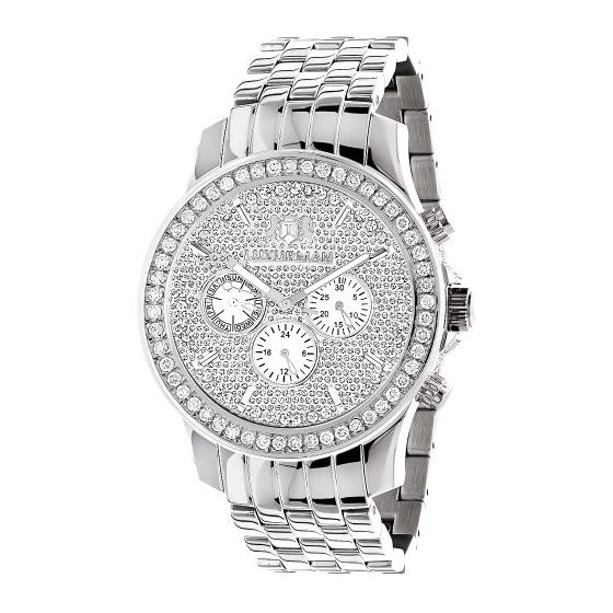 Mens Watches: Mens Diamond Watch 2.5Ct