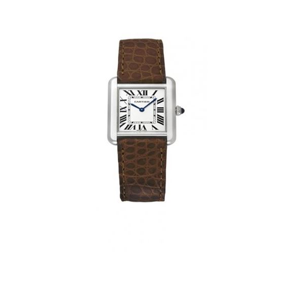 Cartier Tank Solo Steel Small Ladies Watch W1018255BR