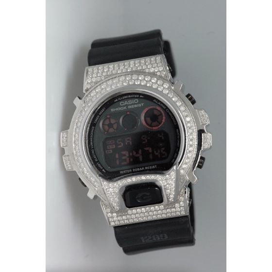 Casio Mens Diamond G-Shock Watch 7ctw 1