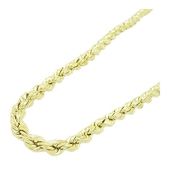 Mens 10k Yellow Gold HOLLOW Chain Elnc9 22 1