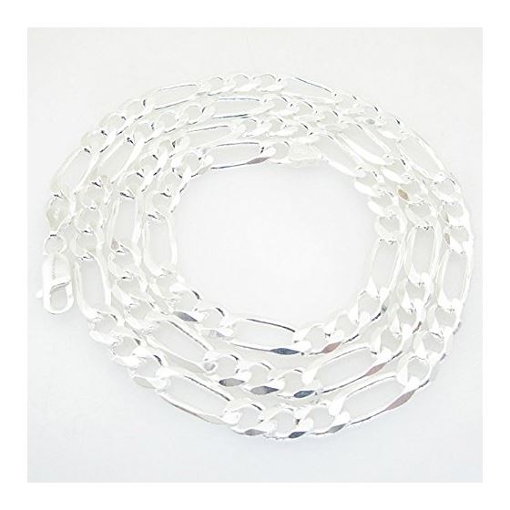 Figaro link chain Necklace Length - 30 inches Width - 8mm 1