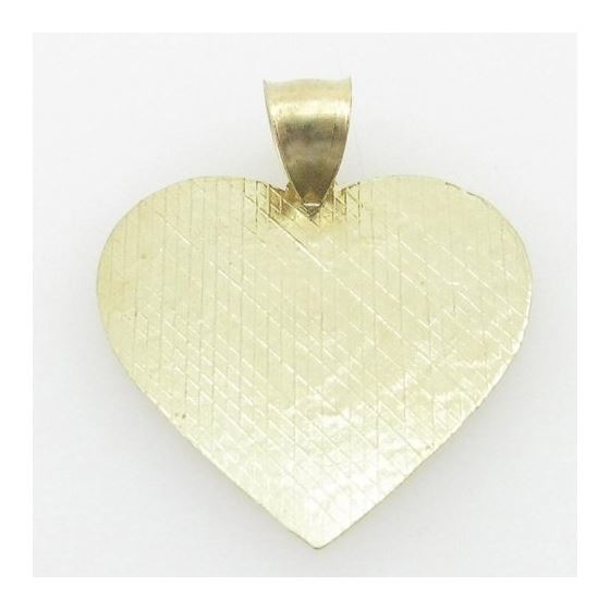 Ladies 10K Solid Yellow Gold mom pendant Length - 1.18 inches Width - 1.00 inches 3