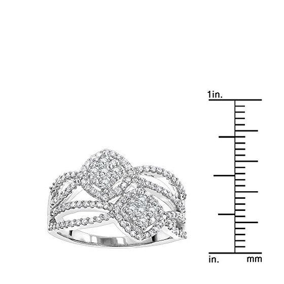 Love Friendship 14K Natural Diamond Right Hand R-3