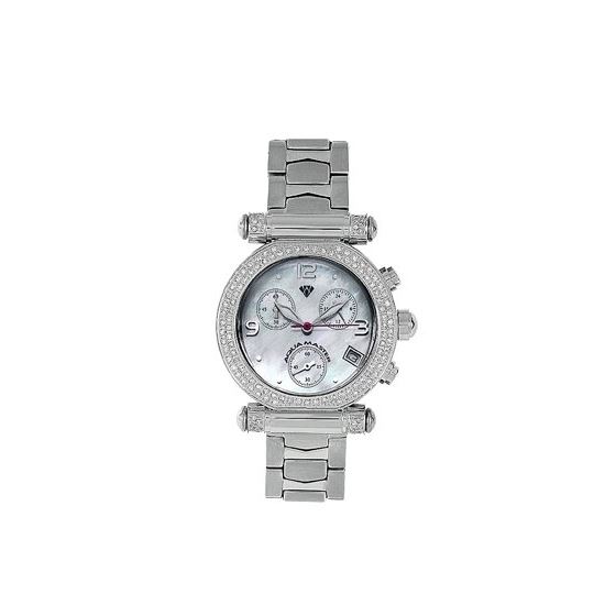 Ladies' Round Diamond Watch, 0.85 Ctw-