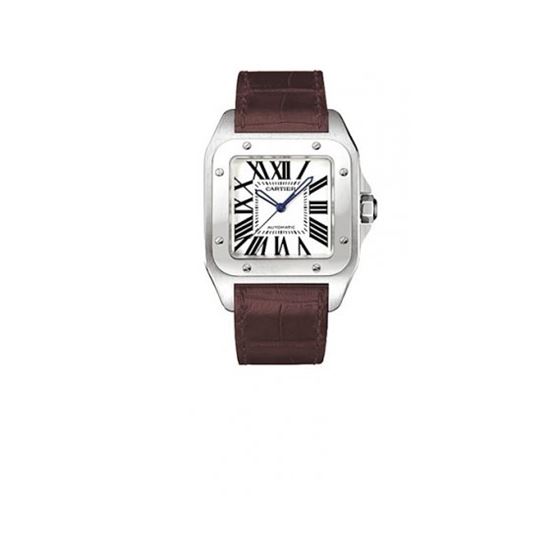 Cartier Santos 100 XL Mens Watch W20073X8BR
