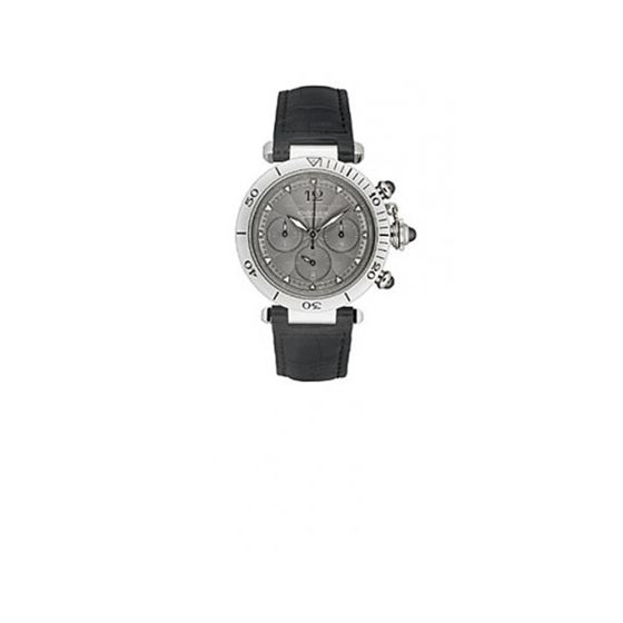Cartier Pasha Automatic Gray Mens Watch W3107355