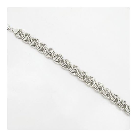 Womens Sterling silver Rolo bracelet 3