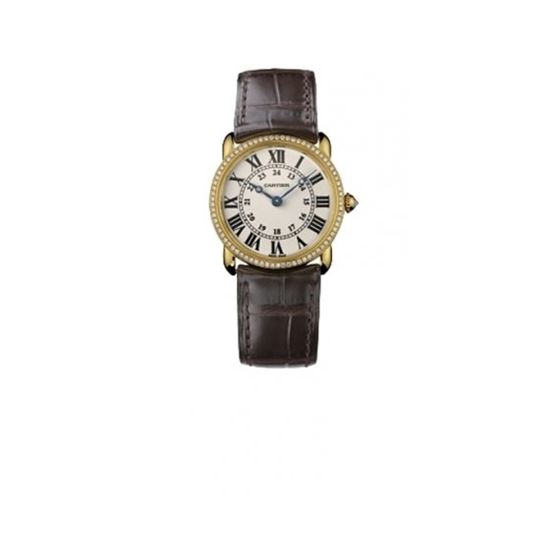 Cartier Ronde Louis Unisex Gold Watch WR000151