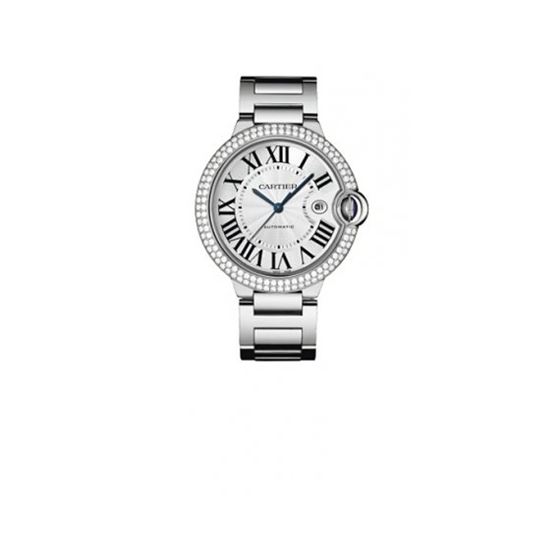 Cartier Ballon Bleu Mens Gold Watch WE9009Z3