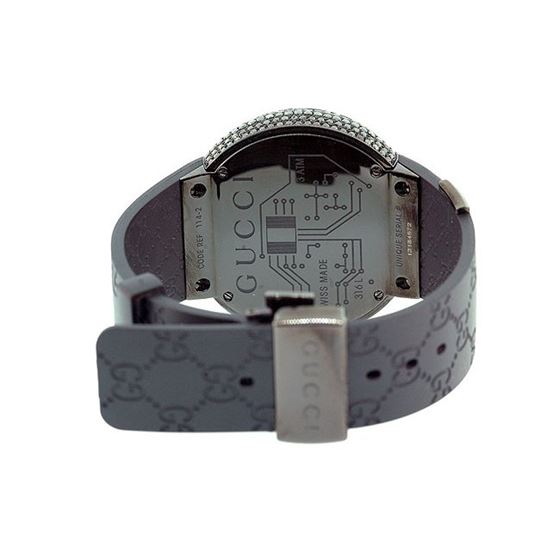 Gucci Unisex Digital Black Diamond Watch 12246415 3