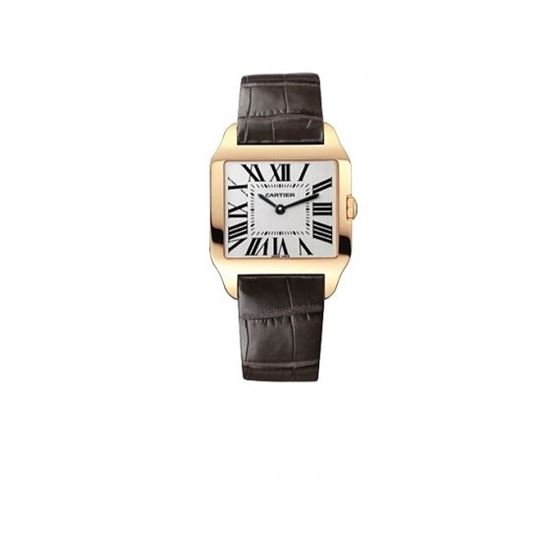 Cartier Santos Dumont 18kt Rose Gold Ladies Watch W2009251