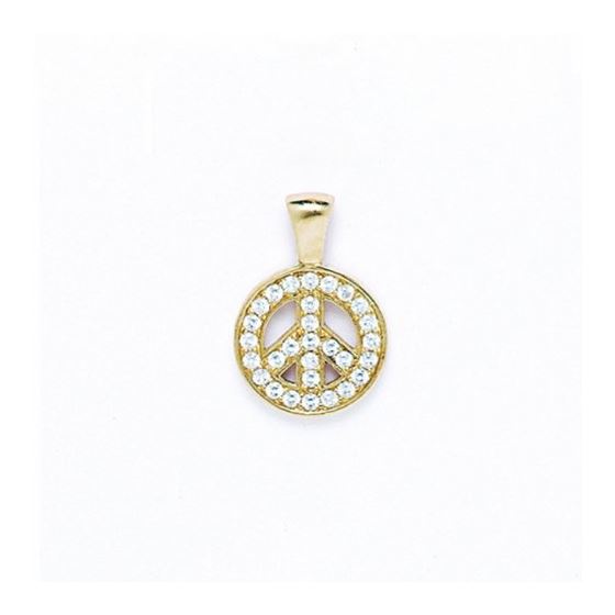 14K Gold Star Pendant P58