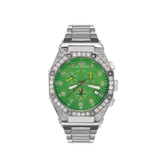 Aqua Master Diamond Watch The AquaMaster Octagon Watches Stainless Steel with Diamonds 2-3W