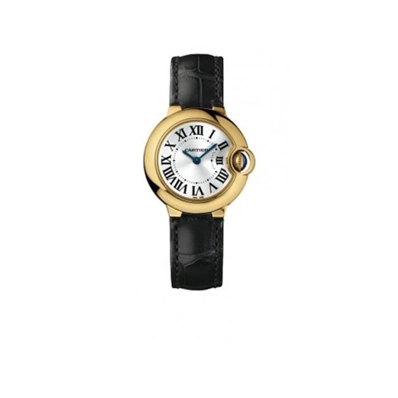 Cartier Ballon Bleu Ladies Gold Watch W6900156