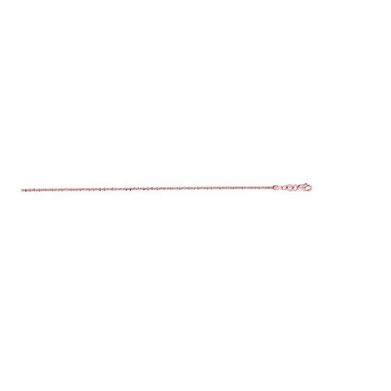 "14K Yellow Gold Sparkle Chain 18"" inches long x1.5mm wide"