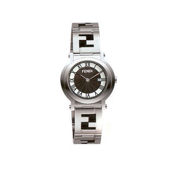 FENDI Round Quadro Mens Watch F615110