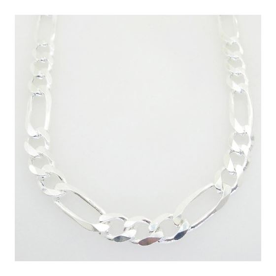 Figaro link chain Necklace Length - 30 inches Width - 8mm 3