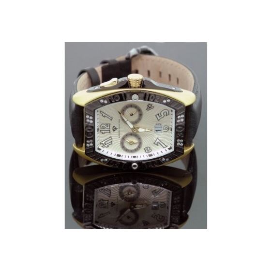 Tonneau 0.50Ctw Mens Diamond Watch W315-1