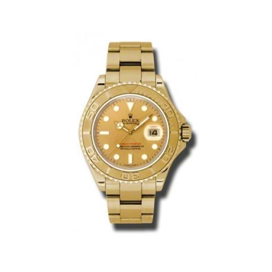Rolex Watches  YachtMaster Mens Gold 16628 ch
