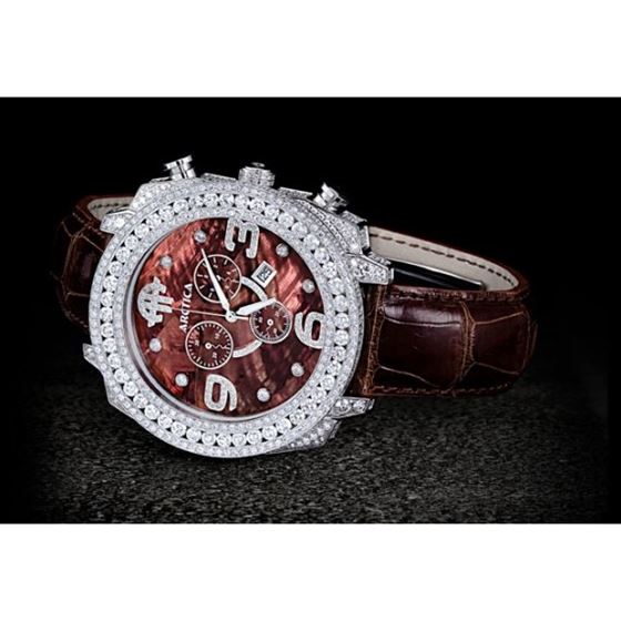 Arctica Watches Arctica 50mm Diamond Case 15.0ct