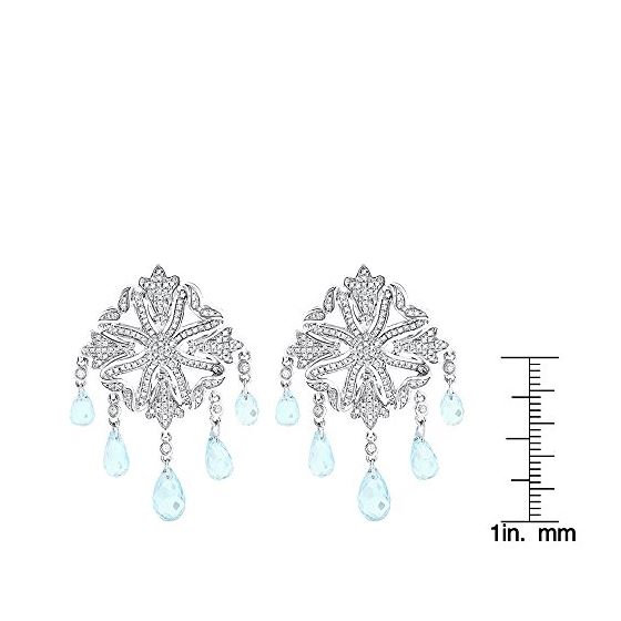 Ladies 14K Natural 0.6 Ctw Diamond Chandelier Ea-3