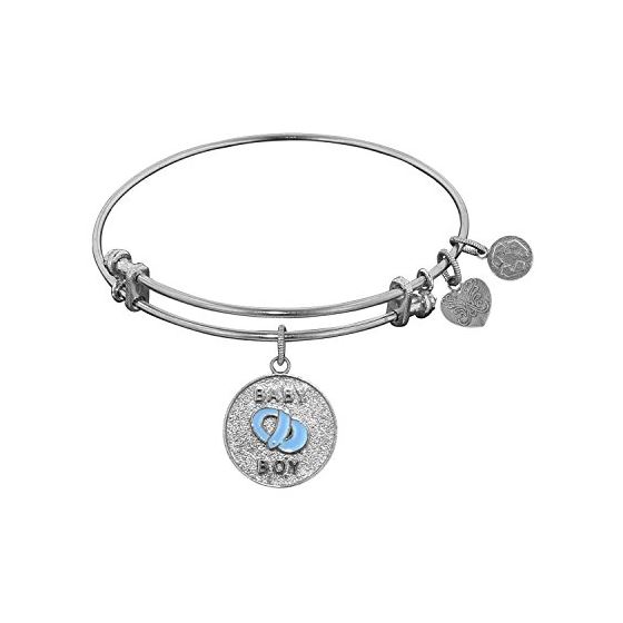 Angelica Ladies Mom and Family Collection Bangle Charm 7.25 Inches (Adjustable) WGEL1217