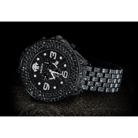 Arctica Watches Arctica 57mm Diamond Case 35.80ct