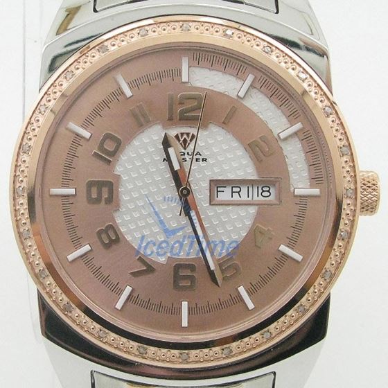 Mens Aqua Master Iced Out Diamond Watch W335AQ6 1