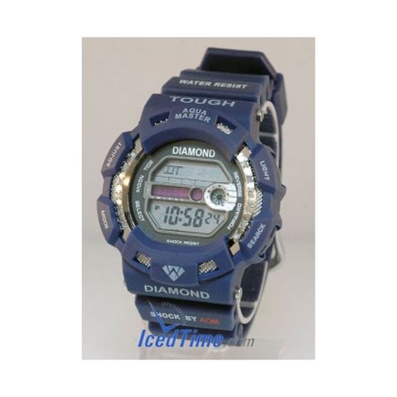 Aqua Master Shock Unisex Diamond Watch 1