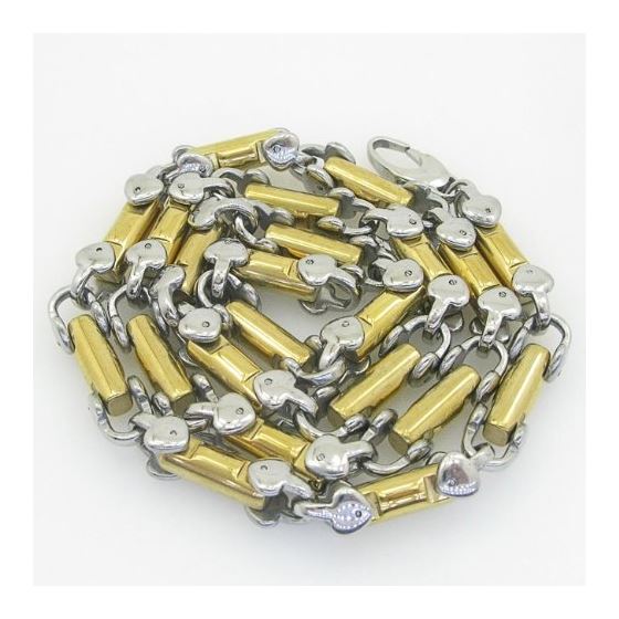 Mens 316L Stainless steel franco box ball wheat curb popcorn rope fancy hand made link chain BDC4 1