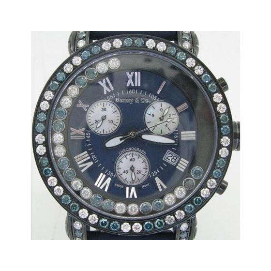 Blue And White Benny Co Diamond Watch BNC4 1