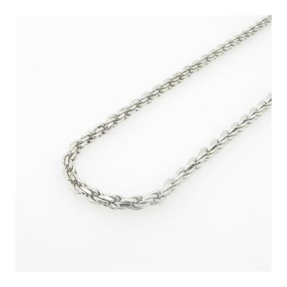 925 Sterling Silver Italian Chain 24 inches long and 4mm wide GSC13 3