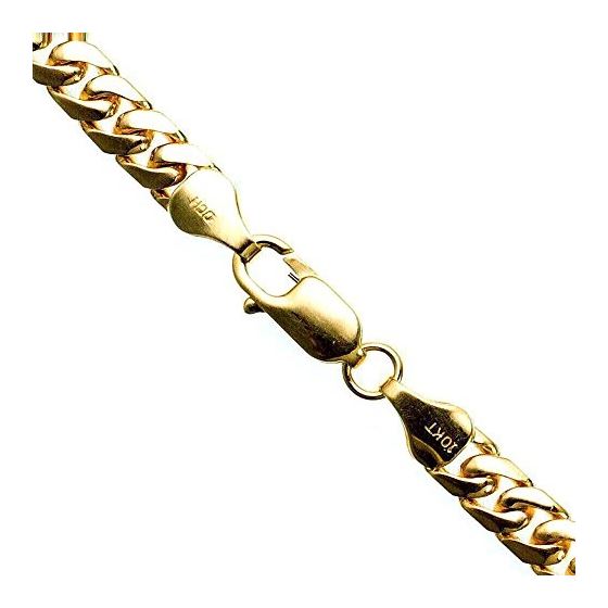 10K YELLOW Gold SOLID ITALY MIAMI CUBAN Chain - 32 Inches Long 5.5MM Wide 1